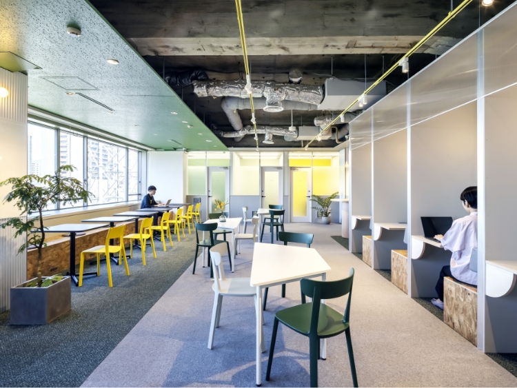 billage HIROSHIMA 合人社広島紙屋町ビル｜オープンスペース