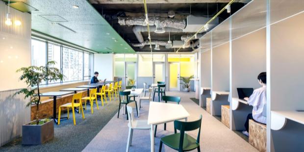 billage HIROSHIMA 合人社広島紙屋町ビルの内装