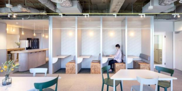「billage HIROSHIMA 合人社広島紙屋町ビル」オープンスペース2