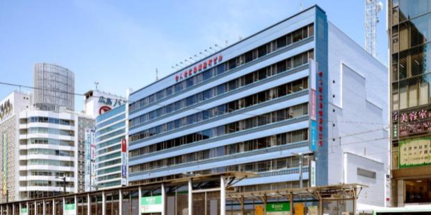 「合人社広島紙屋町ビル」外観
