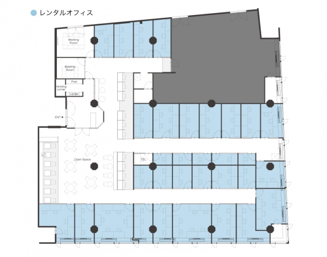 billage OSAKA 大阪駅前第1ビル フロアマップ